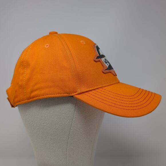 Jurassic World Patch Strapback Hat Orange One Size Universal Studios - Picture 5 of 10